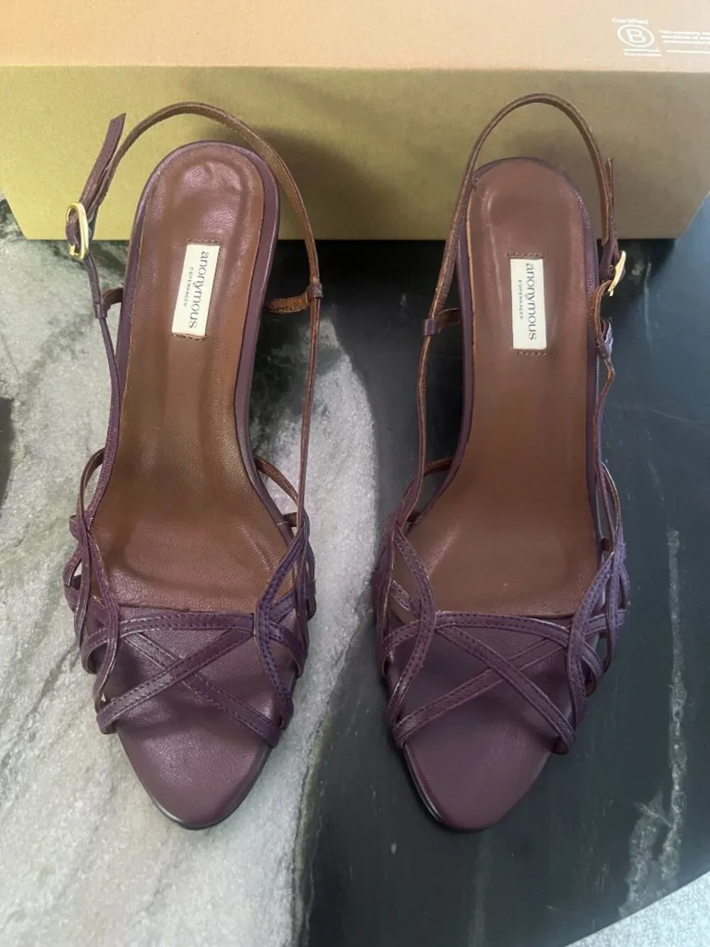 Purple Sandals - New Season - Vintage Vibes - Picture 2 of 14